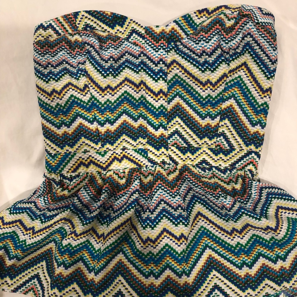 Parker silk strapless tube top